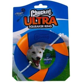 Chuckit Ultra Squeaker Ring Dog Toy