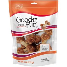 Healthy Hide Good N Fun Chicken Flavored Dumbbells