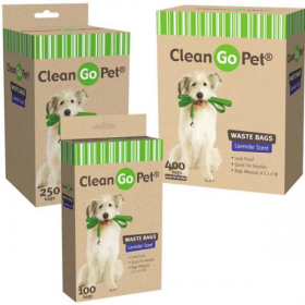 Clean Go Pet Lavender Scent Doggy Waste Bags 250Ct