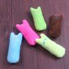 1pc Thumb Expression Bite Resistant Pet Toy Random Color