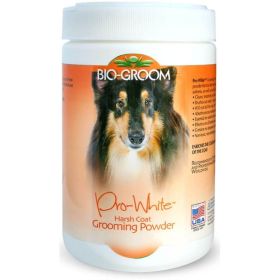 Bio Groom Pro (Option: White Harsh Coat Grooming Powder for Dogs  8 oz)