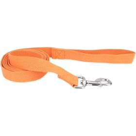 Coastal Pet New Earth Soy Dog Lead Pumpkin Orange (Option: 6 feet x 1"W)