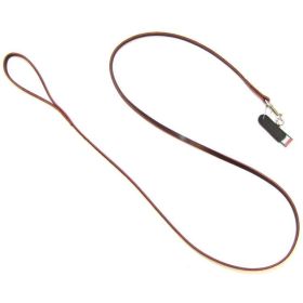 Circle T Latigo Leather Lead (Option: 6' Long x 3/8" Wide)