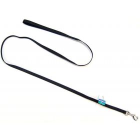 Coastal Pet Nylon Lead (Option: Black  4' Long x 3/8" Wide)