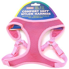 Coastal Pet Comfort Soft Adjustable Harness (Option: Bright Pink  XSmall  Dogs 710 lbs)