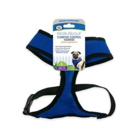 Four Paws Comfort Control Harness (Option: Blue  Large  For Dogs 1118 lbs (19"23" Chest & 13")