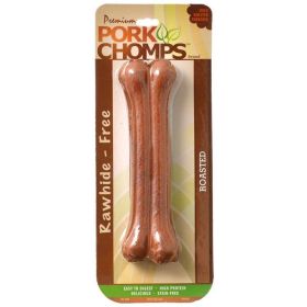 Pork Chomps Roasted Pressed Bones (Option: 7" Bone  1 Pack)