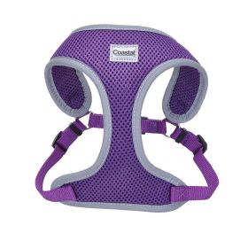 Coastal Pet Comfort Soft Reflective Wrap Adjustable Dog Harness (Option: Purple  XSmall 1619" Girth)