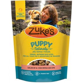 Zukes Puppy Naturals Dog Treats (Option: Salmon & Chickpea Recipe  5 oz)