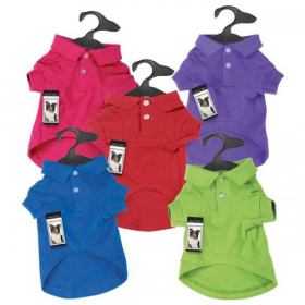 Zack & Zoey Polo Shirt (Color: Green, size: medium)