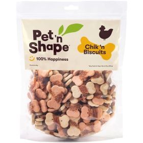 Pet 'n Shape Chik 'n Biscuits Dog Treats (Option: 35 lb)