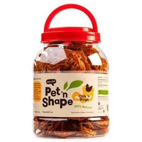 Pet 'n Shape Chik 'n Rings (Option: 2 lbs)