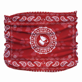 Bandana Pup Scruff (Color: Red, size: Big Pooper)